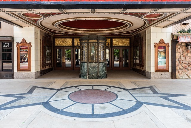 movie theater entrance