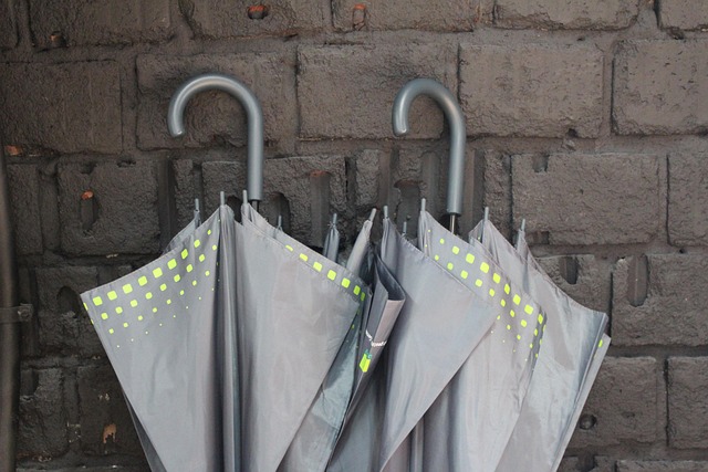umbrella drying